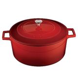 Lava Döküm Folk Çap 22cm Yuvarlak Tencere