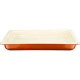 Lava Döküm GN 1/1 Ölçü 32x53 cm Turuncu Gastronorm Küvet