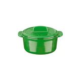 Lava Döküm Mini Tencere Folk Serisi Çap(Ø)9 cm. Yeşil