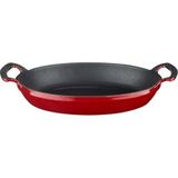 Lava Döküm Oval Kulplu Tava Ölçü 27x20cm