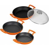 Lava Döküm Sahan Seti 16-20-24 cm - Profesyonel Lezzet Koleksiyonu - Genel