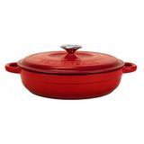 Lava Döküm Yuvarlak Çok Amaçlı Yayvan Tencere New Heritage Serisi Çap( Ø)28cm.