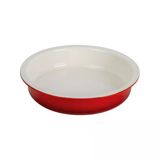 Lava Döküm Yuvarlak Gastronomi Küvet Ölçü 30 Cm. Kırmızı