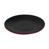 Lava Döküm Yuvarlak Servis Tabağı Çap(Ø)21Cm.-Bordo