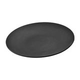 Lava Döküm Yuvarlak Tabak Çap 21 cm - Siyah