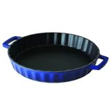 Lava Döküm Yuvarlak Tava, Tepsi 30 cm Mavi