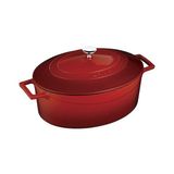 Lava Flok 29 cm Kırmızı Oval Tencere