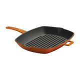 Lava Lv P Gt 2632 Döküm Demir Izgara Tava Metal Saplı 26x32 CM Kırmızı