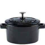 Lava LVYTC10K1BL Folk Serisi 10 cm Siyah Döküm Mini Tencere