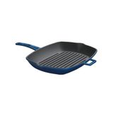 Lava Metal Saplı 26x32 cm Mavi Izgara Tava