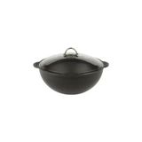 Lava Siyah 28 cm Yuvarlak Kazan Tencere