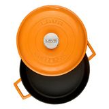Lava Spring 28 cm Turuncu Döküm Çok Amaçlı Tencere