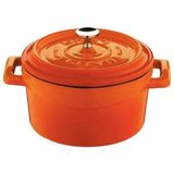 Lava Trendy 10 cm Turuncu Yuvarlak Mini Tencere