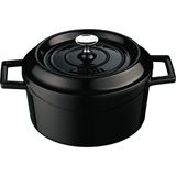 Lava Trendy 12 cm Siyah Yuvarlak Tencere