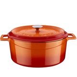 Lava Trendy 32 cm Turuncu Yuvarlak Tencere