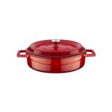 Lava Trendy Demir Döküm Pilav Basık Yayvan Tencere 24 Cm Kırmızı LV Y ST 24 K2 P-0000004272