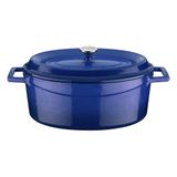 Lava Trendy Mavi 21x27 cm Oval Tencere