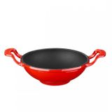 Lava Yekpare Kulplu 16 cm Kırmızı Mini Wok