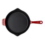 Lava Yuvarlak Metal Saplı 28 cm Kırmızı Döküm Kızartma Tavası