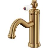 Lavabo Bataryası, Pirinç Rengi, 19 cm