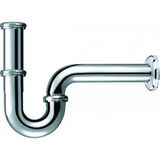 Lavabo Sifonu 25 cm U G1 1/4 - Siyah - 12 Adet