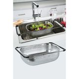Lavabo Süzgeci Ayarlanabilir Kevgir 304 Paslanmaz Çelik 721523
