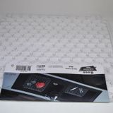 Lavabo Ve Buzluk Matı Lavabo Halısı 32 Cm X 32 Cm Şeffaf Mat