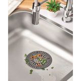 Lavabo ve Küvet Tıkacı Yuvarlak Lavabo Tıkacı Süzgeç Banyo Tıpa Banyo Süzgeç