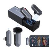 Lavalier mikrofon kablosuz 【Lightning MFi sertifikalı】, SYNCO P1L 2.4GHz akıllı telefon kablosuz mikrofonu, şarj kutusuyla tak ve çalıştır, iPhone ipad YouTube, Vlog, mikrofon lav kablosuz mikrofon cep telefonu için