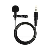 Lavalier Yaka Mikrofonu 3.5 mm. AUX Canlı Yayın Youtube 119 siyah