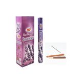 Lavander&lavanta Çiçek Kokusu 20 Adet Çubuk Tütsü 1 Adet Kayık Tütsülük Hediye HD08