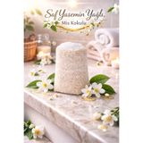 Lavandula Yaseminli, kendinden sabunlu doğal kabak lifi - %100 Yasemin yağı içerir