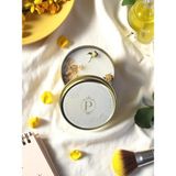 Lavanta, Citrus ve Gül Aromalı Mum – Doğal Koku, Tazeleyici, % 100 Soya - Beyaz - Sarı - 1 Adet