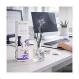 Lavanta Kokulu Reed Diffuser Oda Kokusu 50 Ml, Uzun Süre Kalıcı Ortam Kokulandırıcı, Çubuklu Oda Parfümü, Ev Ofis Banyo Dekoratif Koku Çözümü - Acı Kahve - --