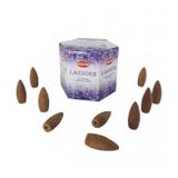 Lavanta (Lavender) Geri Akış Şelale 10'Lu Tütsü Mumu