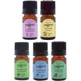 Lavanta Okaliptus Nane Limon Çay Ağacı 5X5ML Uçucu Yağ Seti - 5 ml