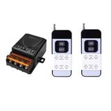Lavat Garaj Kapısı 1000 Metre Alıcılı 2 Uzaktan Kumanda Ve Röle Kutusu 433 Mhz Radyo Frekanslı 220v-30amp.