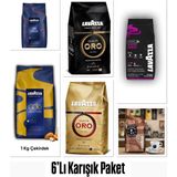 Lavazza Çekirdek Kahve 6'lı Karışık Set - 6 kg