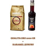Lavazza Crema E Aroma 1000 gr + Grande Terra Çikolata Şurubu 750 ml - 1 kg