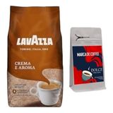 Lavazza Crema E Aroma Çekirdek Kahve 1 Kg+Marca De Coffee Marca De Coffe Dolce Filtre Kahve 250 gr - 1,25 kg
