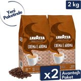 Lavazza Crema e Aroma Çekirdek Kahve 2 X 1 Kg. - Çekirdek (Öğütülmemiş)