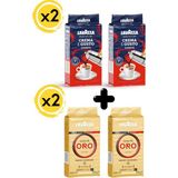Lavazza Crema E Gusto Filtre Kahve 250 Gr*2 Adet & Qualita Oro Filtre Kahve 250 Gr*2 Adet - 1 kg