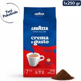 Lavazza Crema E Gusto Öğütülmüş Kahve 250 Gr - Öğütülmüş Filtre Kahve - 1 Adet