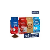 Lavazza Decaf My Easy Day Classico, Qualita Oro 100% Arabica, Crema E Gusto, Qualita Rossa Filtre Kahve 250 Gr | Dörtlü Avantajlı Paket