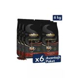 Lavazza Espresso Barista Gran Crema Çekirdek Kahve 1 Kg | 6'Lı Avantajlı Paket