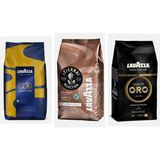 Lavazza Gold Union All Select Ion Çekirdek Kahve 1 kg + Lavazza I Tierra Selection Çekirdek Kahve 1 Kg+ Lavazza Oro Black Espresso Çekirdek Kahve 1 kg - 3 kg