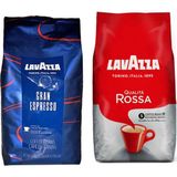 Lavazza Gran Espresso 1 kg + Lavazza Qualita Rossa Çekirdek Kahve 1 kg - 2 kg