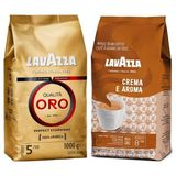 Lavazza Qualità Oro + Crema E Aramo Çekirdek Kahve (1000GR) 2'li Paket - 1 kg