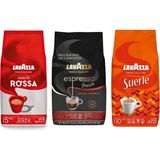 Lavazza Qualità Rossa + Suerte + Espresso Barista Gran Crema Çekirdek Kahve 1kg | 3'lü Paket - 3 kg