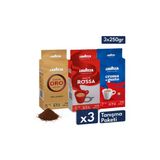 Lavazza Qualita Oro 100% Arabica, Crema E Gusto, Qualita Rossa Filtre Kahve 250 Gr | Üçlü Avantajlı Paket
